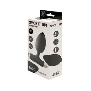 Анальная пробка с вибрацией SPICE IT UP NEW EDITION PERFECTION BLACK