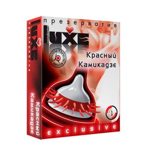 Презерватив Luxe exclusive, Красный камикадзе, 18х 5,2 см, 1шт.