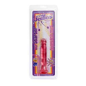 Анальная стимулятор Cristal Jellies 6" Anal Starter розовый