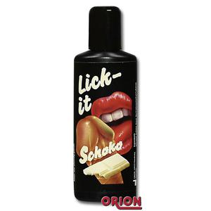 Гель для орального секса Lick-it Белый шоколад,100ml