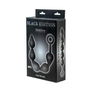 Анальная цепочка Black Edition Anal Shuttle Super Beads