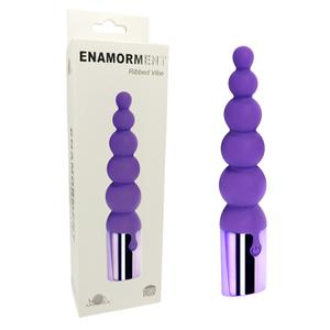 Вибромассажер ЁлочкаАнальная Enamorment Ribbed Vibe, Фиолетовый