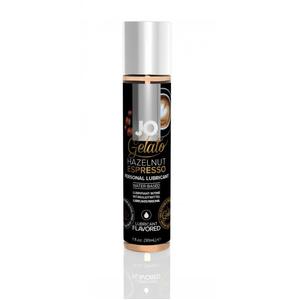 Вкусовой лубрикант на водной основе JO GELATO HAZELNUT ESPRESSO FLAVORED LUBRICANT 30 мл.