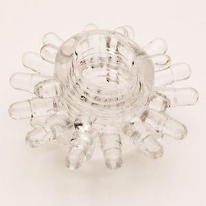 Эрекционное кольцо на пенис TOYFA Basic, TPE, прозрачный