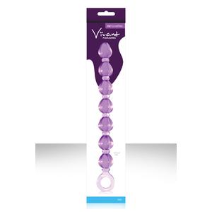 Анальная цепочка VIVANT фиолетовая