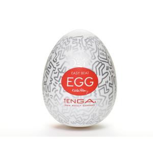 Мастурбатор TENGA&Keith Haring Egg Мастурбатор яйцо Party