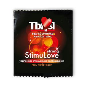 Ты и Я - Гель-любрикант ''StimuLove strong'' 4г (20*1) упак.