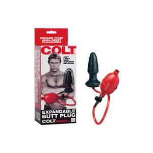 Анальная пробка-расширитель COLT EXPANDABLE BUTT PLUG черная