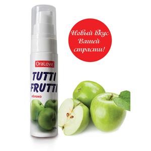 ГЕЛЬ "TUTTI-FRUTTI ЯБЛОКО" серии "OraLove" 30г