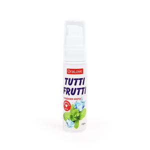 ГЕЛЬ "TUTTI-FRUTTI СЛАДКАЯ МЯТА"  серии "OraLove" 30г