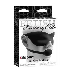 Fetish Fantasy Elite Кляп Ball Gag & Mask 1,5" черный