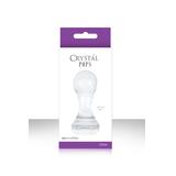 Анальный стимулятор Crystal Pops Small из стекла прозрачный