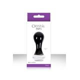 Анальный стимулятор Crystal Pops Small из стекла черный