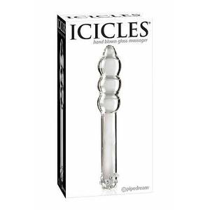 Анальный стимулятор ICICLES № 10 из стекла