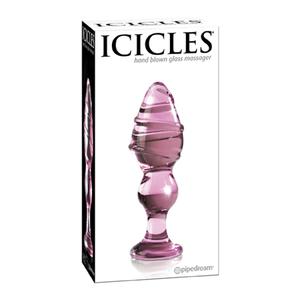 Анальный стимулятор ICICLES № 27 из стекла