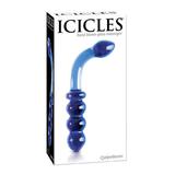 Анальный стимулятор ICICLES № 31 из стекла синий