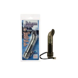 Анальный стимулятор Perineum Massager 4,5" с вибрацией черный