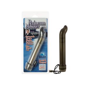 Анальный стимулятор Perineum Massager 6,5" с вибрацией черный