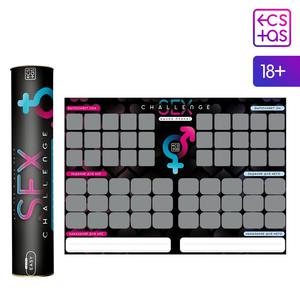 Скретч-плакат "Секс-чел", 18+