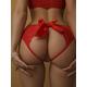Трусики красные с доступом и бантом сзади (Easy to love) XXL/XXXL (50-52)