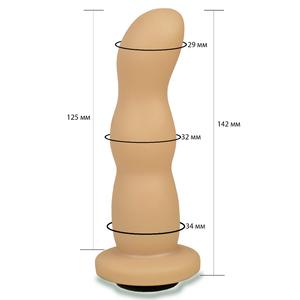 Насадка на "Harness" телесная в ламинате 142/125х32/29