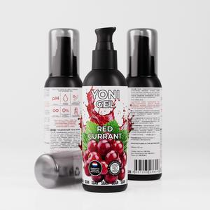 Гель орального секса SGAN YONI вкусом красной смородины, 100 мл
