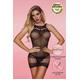 Платье-сетка и стринги Candy Girl Arabella черные, OS