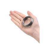 Кольцо на пенис TOYFA Metal, серебряное, Ø 4,3 см