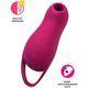 Вакуум-волновой стимулятор клитора с вибрацией Satisfyer Pocket Pro 1, силикон, бордовый, 13,9 см