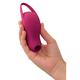 Вакуум-волновой стимулятор клитора с вибрацией Satisfyer Pocket Pro 1, силикон, бордовый, 13,9 см