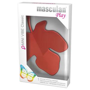 Индивидуальный массажер для женщин Masculan Play "MINI VIBE Classic" красный