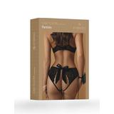 Трусики черные с доступом и бантом сзади (Easy to love) S/M (42-44)