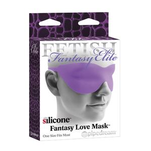 Маска закрытая FANTASY LOVE MASK фиолетовая