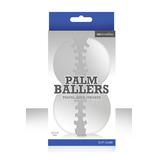 Мастурбатор фантазийный PALM BALLERS  прозрачный