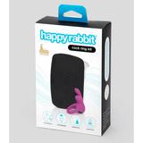 Виброкольцо с чехлом для хранения Happy Rabbit Cock Ring, фиолетовое