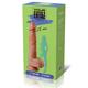 Фаллоимитатор силикон EXTAZ, L20см, d35 мм