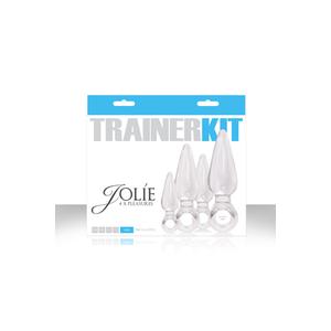 Набор анальных пробок Jolie *4 Trainer Kit прозрачные