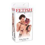 Набор для бондажа Fetish Fantasy Series  Kinky Kitty Kit черный с розовым