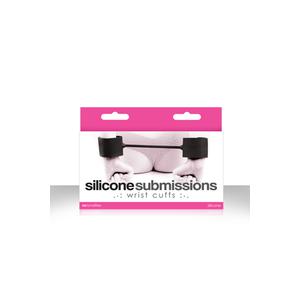 Наручники силиконовые Silicone Submissions Wrist Cuffs черные