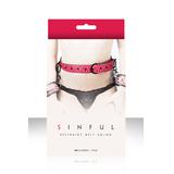 Ремень на пояс Sinful Restraint Belt Small розовый