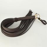 Плеть "SitaBrown" с металлическим кольцом Золото 6