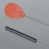 Стек мини "Sketch" красный с металлической черной 