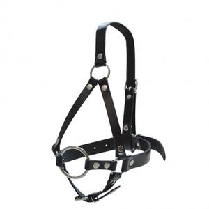 КЛЯП СО СБРУЕЙ НА ГОЛОВУ ЧЕРНЫЙ