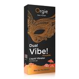 Съедобный гель с эффектом вибрации Orgie DUAL VIBE