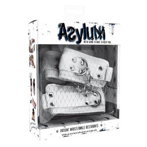 Фиксаторы Asylum для рук и ног, белые