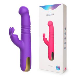 Вибромассажер фиолетовый L 224 мм D 37 мм