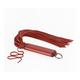 Плеть "SOFT" кожаная с виниловой рукоятью, красная