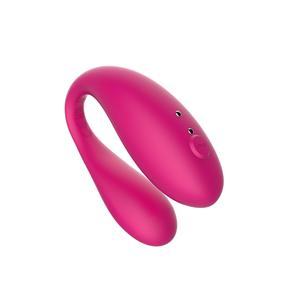 Вибратор для пар TWIN, Pink  управление через приложение.