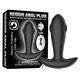 Втулка анальная с вибрацией с пультом ц. Черный