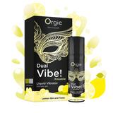 Съедобный гель с эффектом вибрации Orgie DUAL VIBE